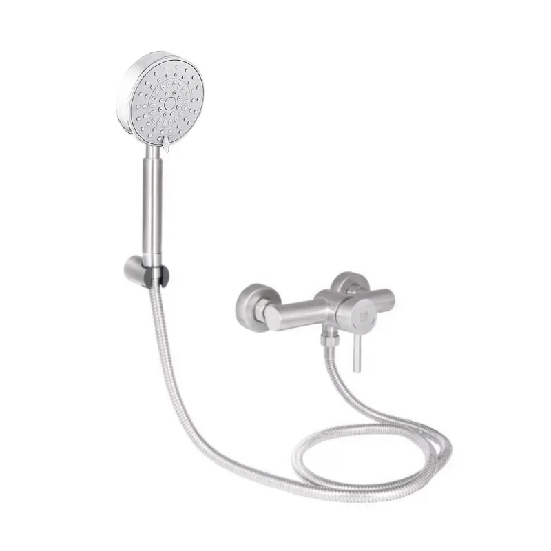 Змішувач для душу Lidz Aria 010 (з душовим гарнітуром) (k35)